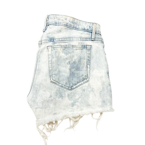 Frame Le Grand Garcon Short Light Wash Denim Jean Shorts Size 24 - Picture 6 of 6